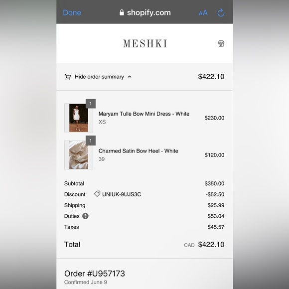 Meshki Charmed Satin bow heel - Picture 4 of 4